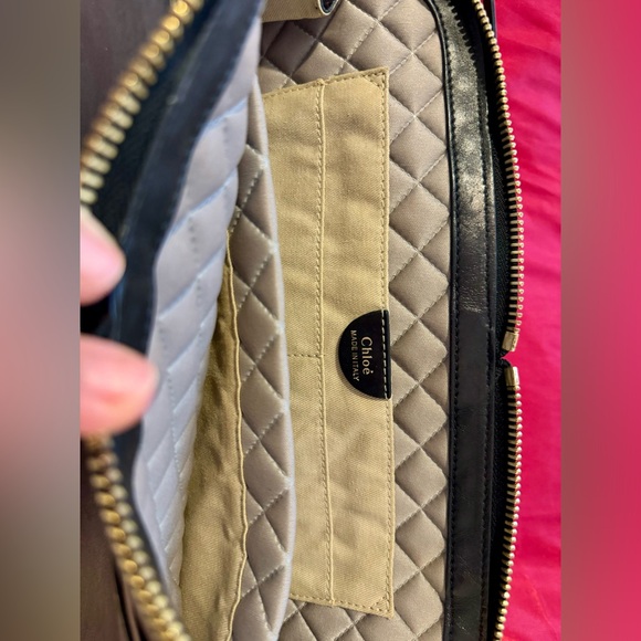 Black Lucy Leather Shoulder Bag - Picture 3 of 10